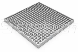 РЕШЕТЧАТЫЙ НАСТИЛ SP 34Х38/40Х3 ZN 1000 Х1000 ММ