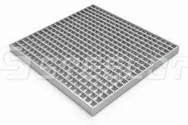 РЕШЕТЧАТЫЙ НАСТИЛ SP 34Х38/40Х5 ZN 1000 Х1000 ММ