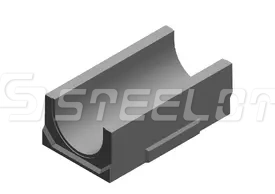 Бетонные водоотводные лотки SteePlus DN400 с вертикальным выпуском